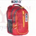 OkaeYa 30 L Polyester Laptop Backpack For 13.5-14.1"Notebook Size (Red and skyblue Color)